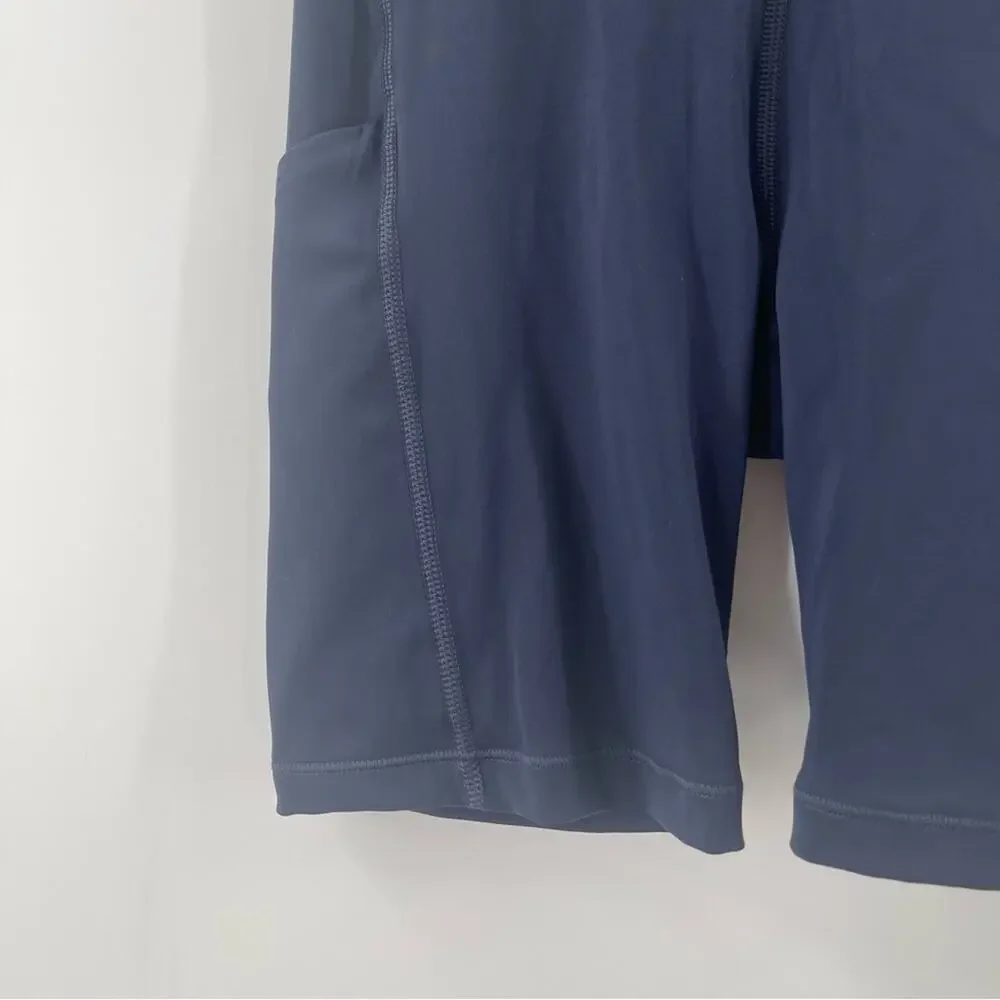 ATHLETA Shorts Extra Small Navy Ultimate Stash Pocket 7
